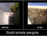 Build new pergola - small