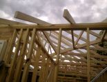 Truss roof - installed