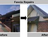 Fascia Repairs - before & after shots