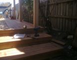 Decks and entertainment areas