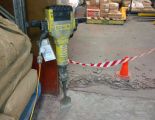 Repair concrete platform of a commercial loading dock area